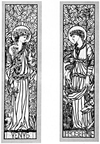 Two panels, each featuring one of the named figures