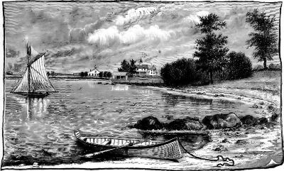 PECONIC BAY, AND RESIDENCE OF CHIEF-JUSTICE DALY.