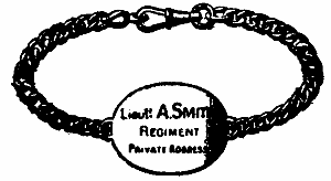 Lieut. A. SMITH
REGIMENT
Private Address