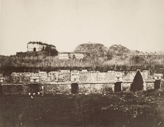 Vue General Des Ruines, à Uxmal.