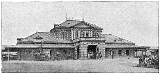 Spoorwegstation van Taïhokoe.