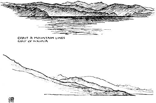 Coast and Mountain Lines, Gulf of Nauplia