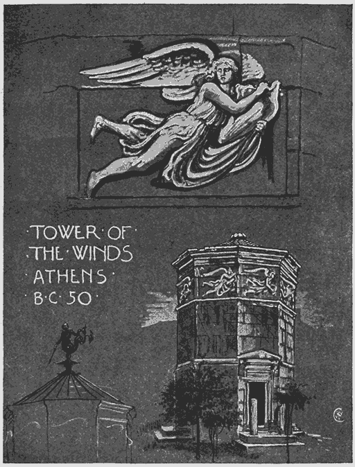 Tower of the Winds Athens BC 50