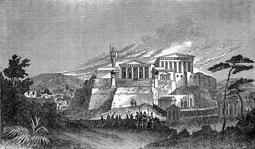 The Citadel at Athens.