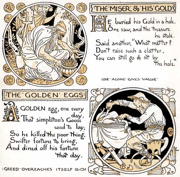 The Miser and His Gold