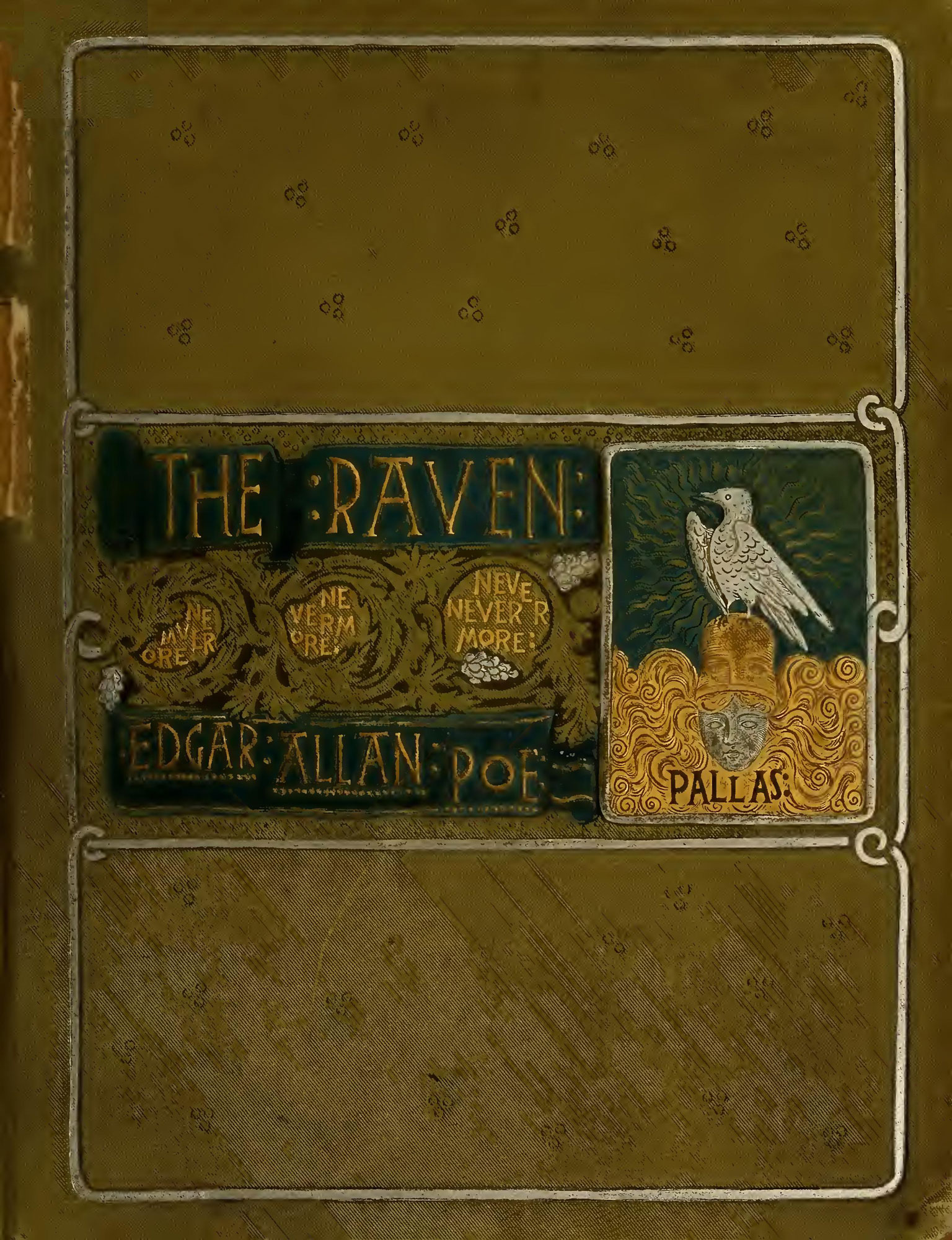 examples of imagery in the raven