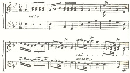 Score from Handel’s third set of organ Concertos, No. 3