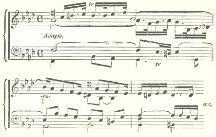 Score for ‘Suites of Pièces, set i., prelude to No.
8