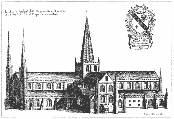 Drawing of the cathedral