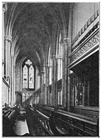 Photo of the interior of the cathedral