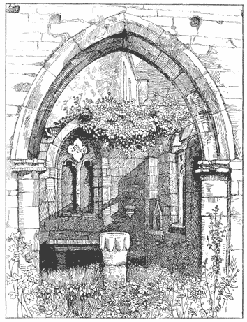 Drawing of chapel