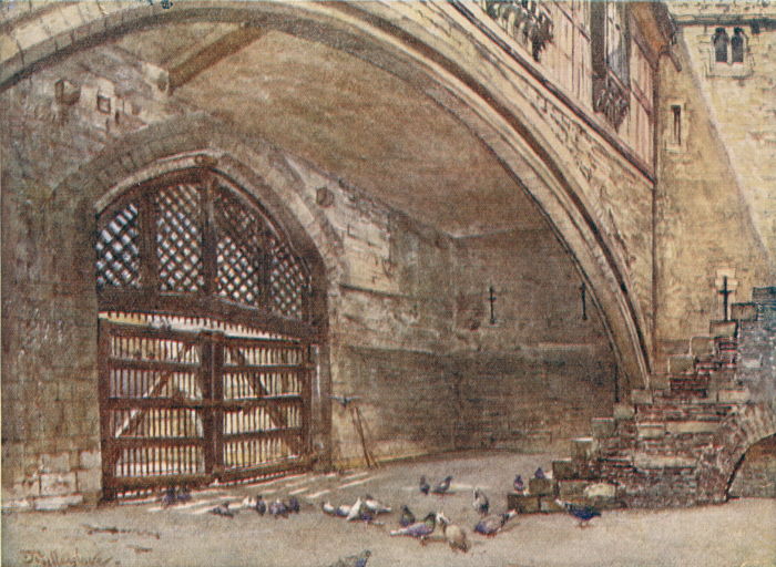 THE TRAITOR'S GATE, TOWER OF LONDON