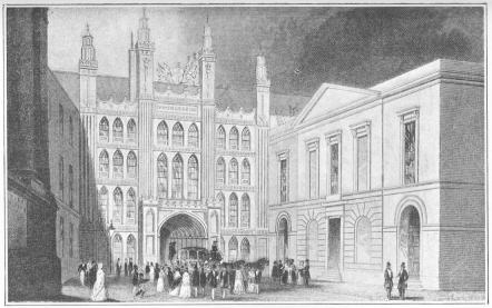 Exterior of the Guildhall Court.—Now City Museum