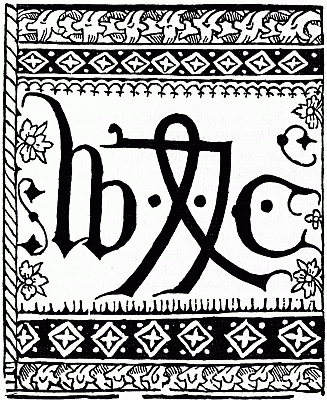 Caxton's  printer's mark