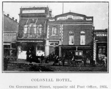 [Illustration: Colonial Hotel.]