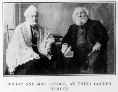 [Portrait: Bishop and Mrs. Cridge.]