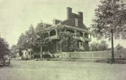 RESIDENCE OF GENERAL B. W. HEARD, WASHINGTON, GA., WHERE
JEFFERSON DAVIS HELD LAST MEETING OF CABINET, APRIL, 1865.