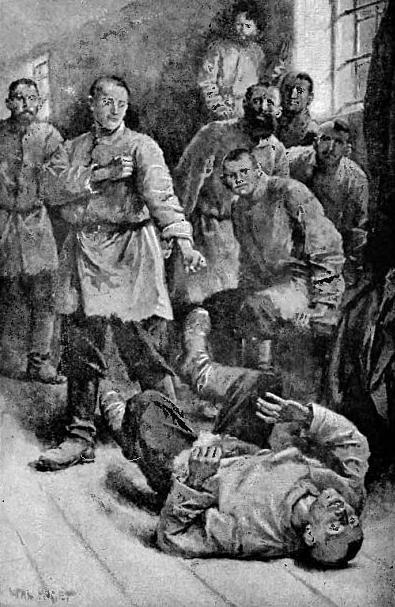 GODFREY PUNISHES KOBYLIN IN THE CONVICT PRISON.