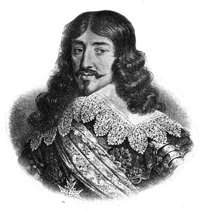 LOUIS XIII. OF FRANCE, SHOWING VANDYKE LACE
COLLAR AND NARROWER LACE ON SCARF.