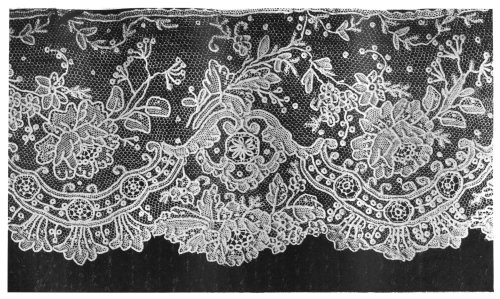 REAL "POINT DE GAZE" (NEEDLE-MADE GROUND).

(Author's Collection.)