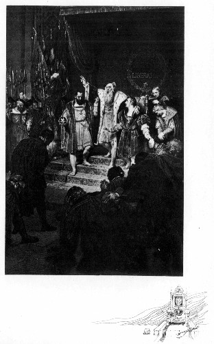 Gustavus I (Vasa) addressing his last meeting of the
Estates