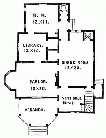Fig. 18.—First Floor Enlarged.