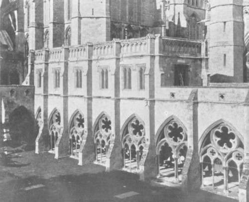 Fig. 41. Exterior of the Library at Salisbury Cathedral, looking north-east.