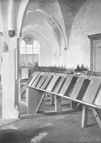 Fig. 53. General view of the north side of the Library attached to the church of S. Walburga at Zutphen.