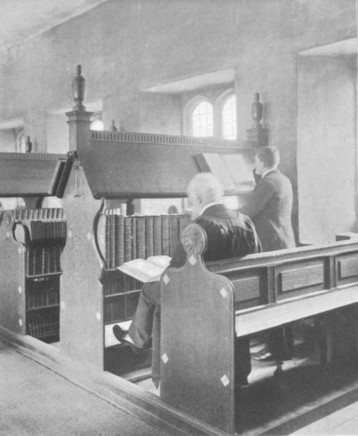 Fig. 65. General view of the Library at Trinity Hall, Cambridge.
