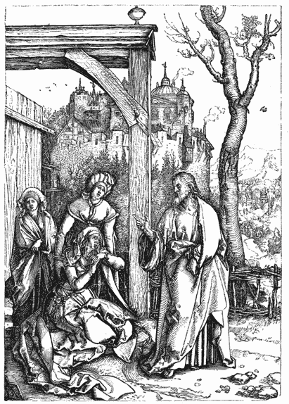 Fig. 241.—Christ bidding farewell to his Mother.