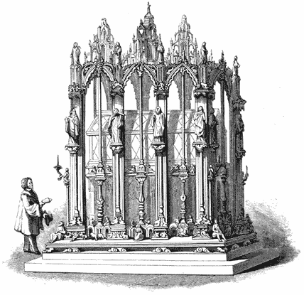 Fig. 245.&mdash;Shrine of St. Sebald.