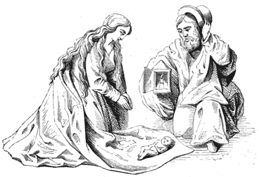 Fig. 251.&mdash;“The Nativity,” by Veit Stoss.