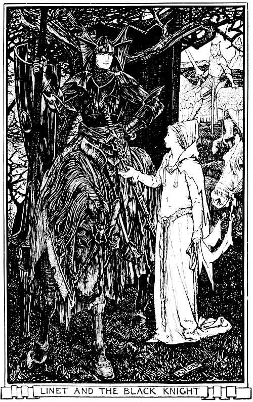 LINET AND THE BLACK KNIGHT