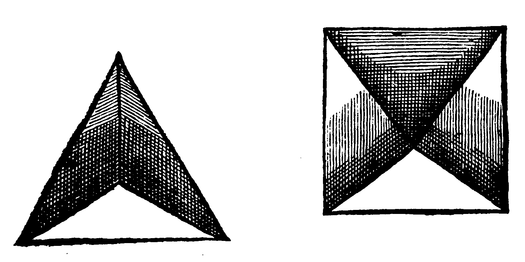 Sides of Pyramides.