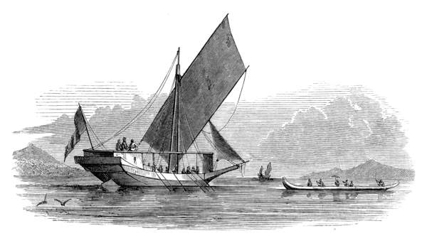 Native Boat—Borneo