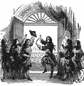 ANNOUNCEMENT OF THE DEATH OF LOUIS XIV.