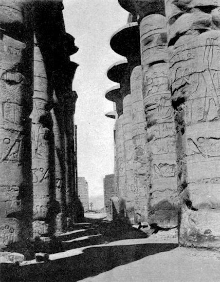 The Great Hypostyle Hall at Karnak