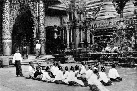 Burmese Worshipping