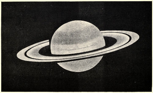 Fig. 64. Saturn. (July 2nd, 1894. 36-in. equatorial.)
(Prof. E.E. Barnard.)