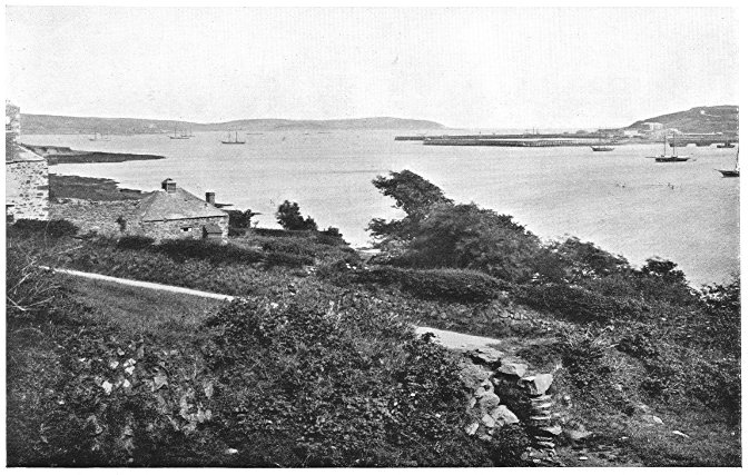 Photograph of Falmouth Harbour.