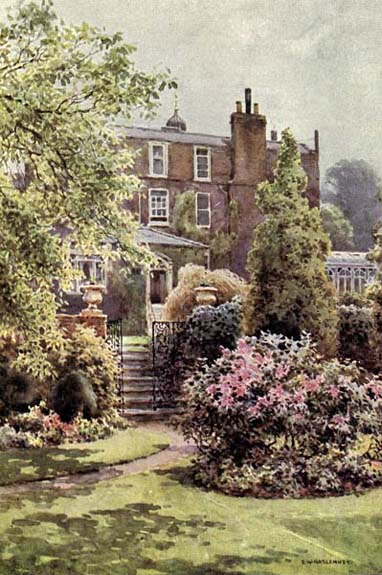 GADSHILL PLACE FROM THE GARDENS