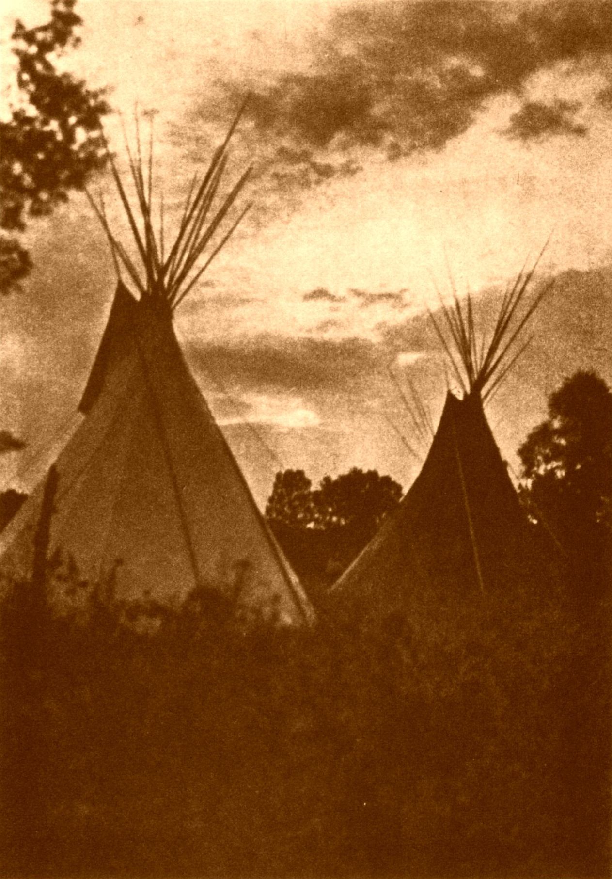 A Sunset in Camp A Sunset in Camp