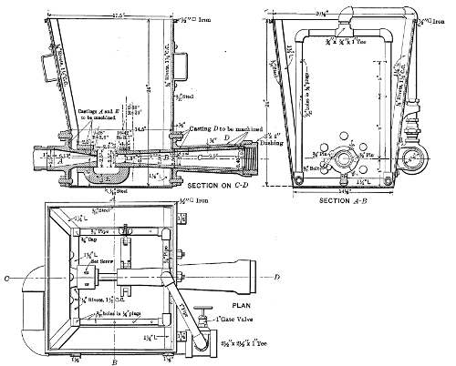 Figure 5—Washington Aqueduct, D. C., Filtration Plant. Ejector Sand-Handling, System.