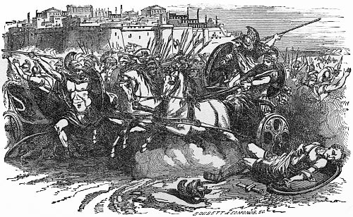 Æneas defending the Body of Pandarus.