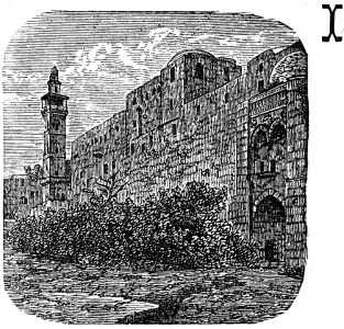 Illustration: FORTRESS OF ANTONIA, JERUSALEM (CALLED PILATE'S HOUSE).