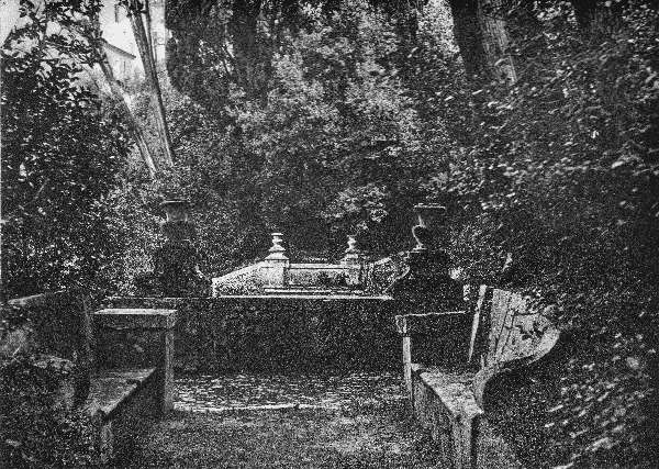 In the Garden of Villa d'Este

From a photograph by Mr. Charles S. Platt