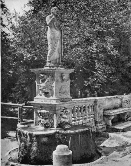 Alinari

Fountain in Gardens of the Villa Borghese