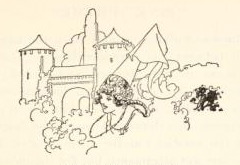 [Illustration: Detail of Belvane with castle in the background]