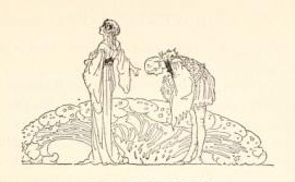 [Illustration: Detail of Hyacinth presenting Coronel]