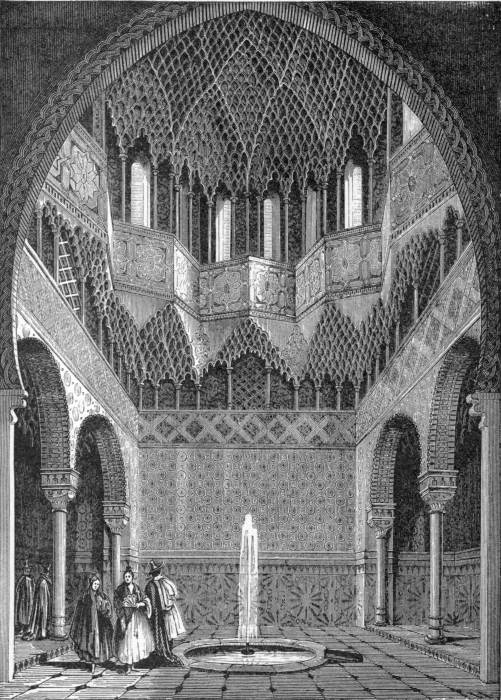 A RECEPTION HALL IN THE ALHAMBRA.